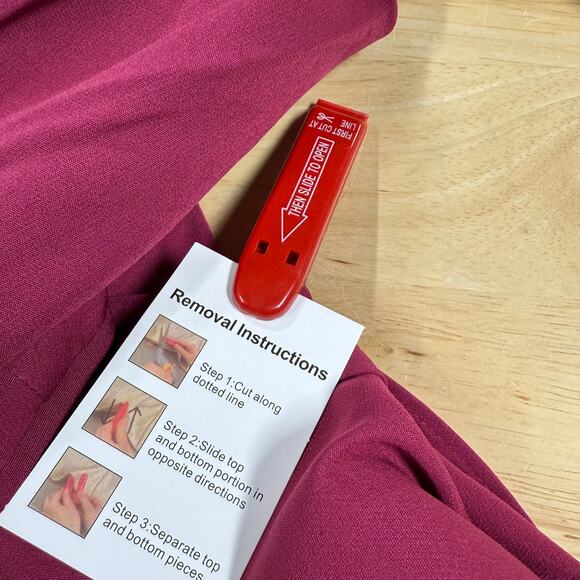 Mac Duggal NWT Purple One Shoulder High Slit Ruffle Gown Size Berry 2 Hi-Low Hem - Picture 7 of 10